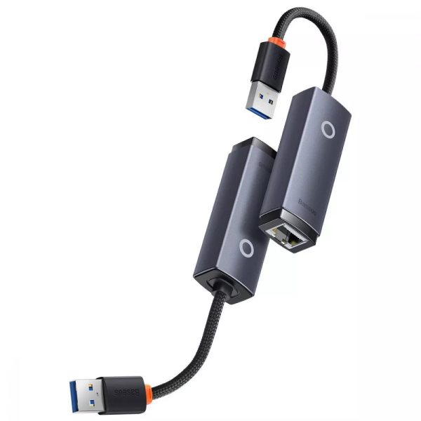 Перехідник Baseus Lite Series Ethernet 1000Mbps (USB to RJ45)
