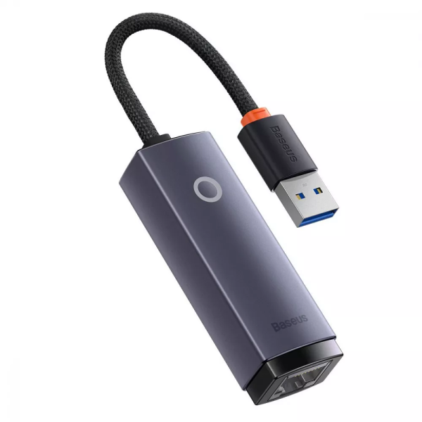 Перехідник Baseus Lite Series Ethernet 1000Mbps (USB to RJ45)