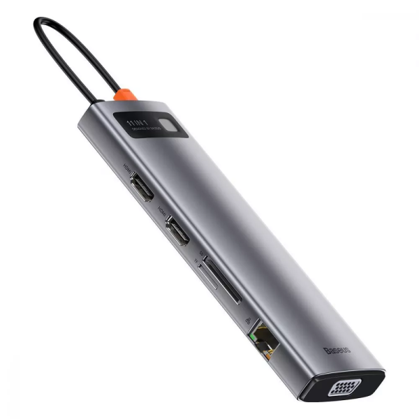 USB-хаб Baseus Metal Gleam Series 11-in-1 Type-C
