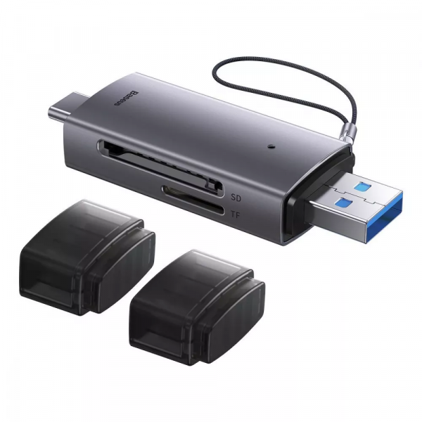 Кард рідер Baseus Lite Series USB-A & Type-C to SD/TF