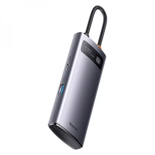 USB-хаб Baseus Metal Gleam Series 4-in-1 (4xUSB3.0)