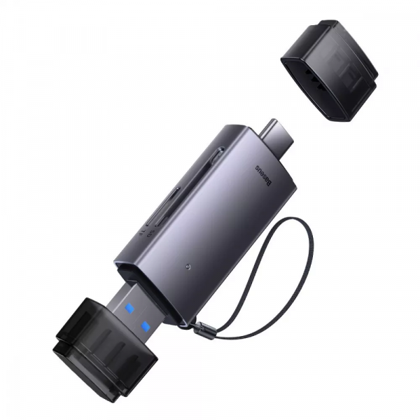 Кард рідер Baseus Lite Series USB-A & Type-C to SD/TF