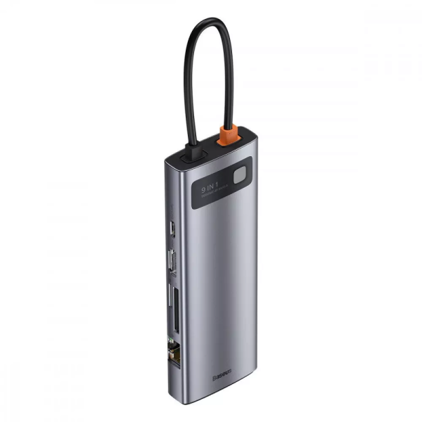 USB-хаб Baseus Metal Gleam Series 9-in-1 Type-C