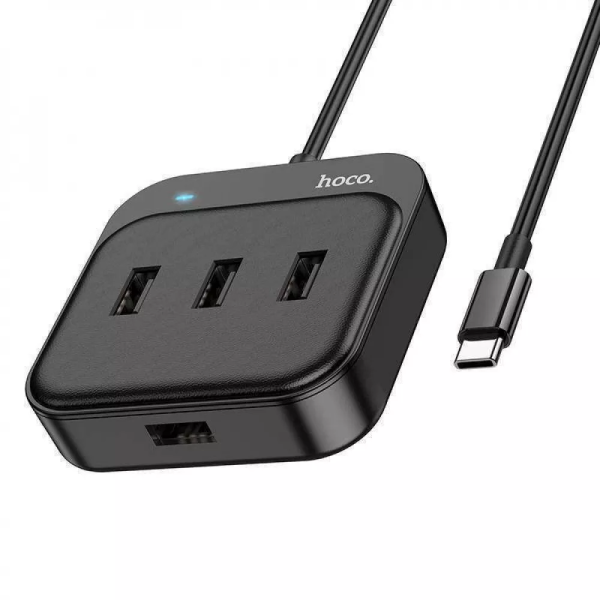 USB-Хаб Hoco HB31 4 in 1 (Type-C to 4xUSB3.0) (0.2m)