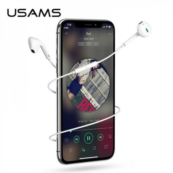 Наушники Usams EP-22 с микрофоном