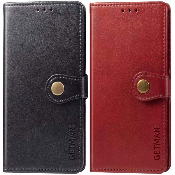 Кожаный чехол книжка GETMAN Gallant (PU) для Umidigi A7s