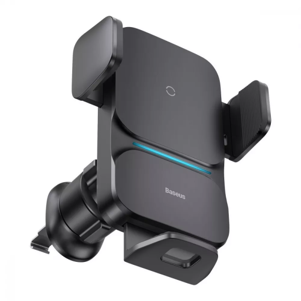 Автодержатель с Беспроводной Зарядкой Baseus Wisdom Auto Alignment 15W black