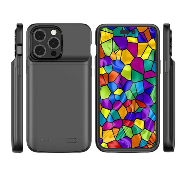 Чехол-аккумулятор для iPhone 14 Pro Max XON (4800 mAh) Black