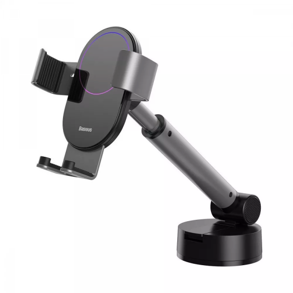 Автоутримувач Baseus Simplism Gravity Car Mount With Suction Base black