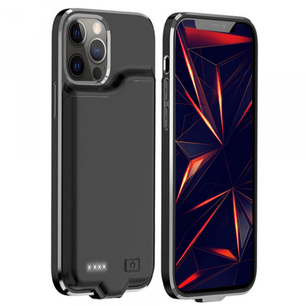 Чохол-акумулятор для iPhone 12 Pro Max 5500 mAh Black