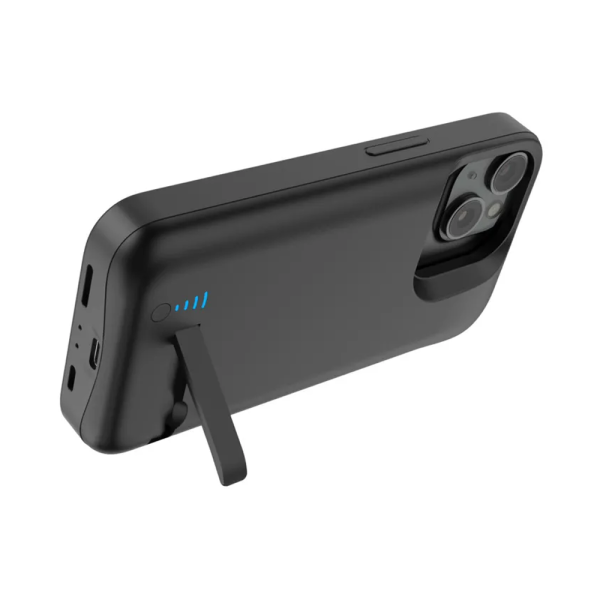 Чохол-зарядка для iPhone 15 Plus 6000 mAh black