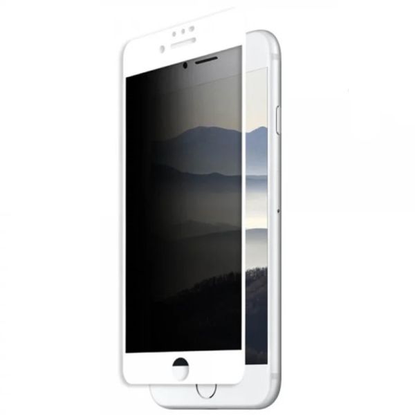 Защитное стекло Privacy 5D (full glue) (тех.пак) для Apple iPhone 7 / 8 / SE (2020) (4.7")