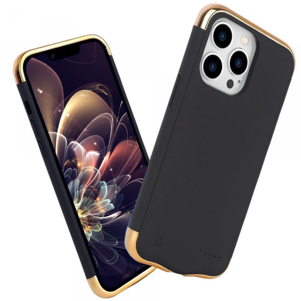Чохол-акумулятор для iPhone 13 Pro Max 5500 mAh Black/Gold