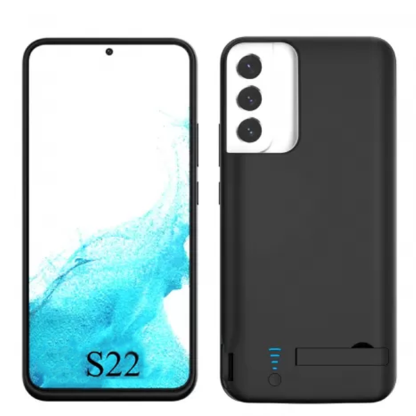 Чехол-аккумулятор для Samsung S22 (4800 mAh) Black