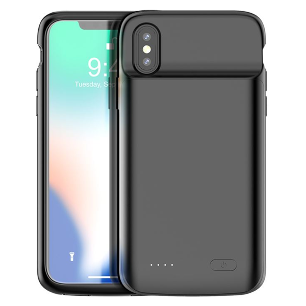 Чехол-аккумулятор для iPhone XS Max (4000 mAh) Black