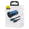 Автомобільне ЗУ Baseus Golden Contactor Pro 40W USB + Type-C (з Cable Type-C to Lightning (1m)) dark gray