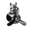 Ароматизатор Pilot Bulldog silver