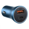 Автомобільне ЗУ Baseus Golden Contactor Pro 40W USB + Type-C (з Cable Type-C to Lightning (1m)) dark gray