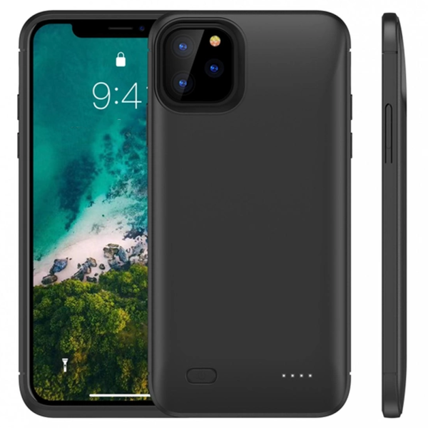 Чохол-акумулятор для iPhone 12 Pro Max 6200 mAh Black