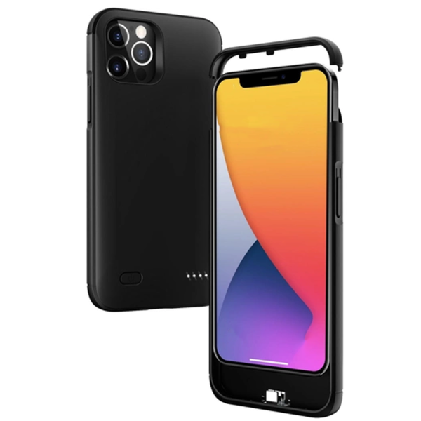 Чехол-аккумулятор для iPhone 12 Pro Max 6200 mAh Black