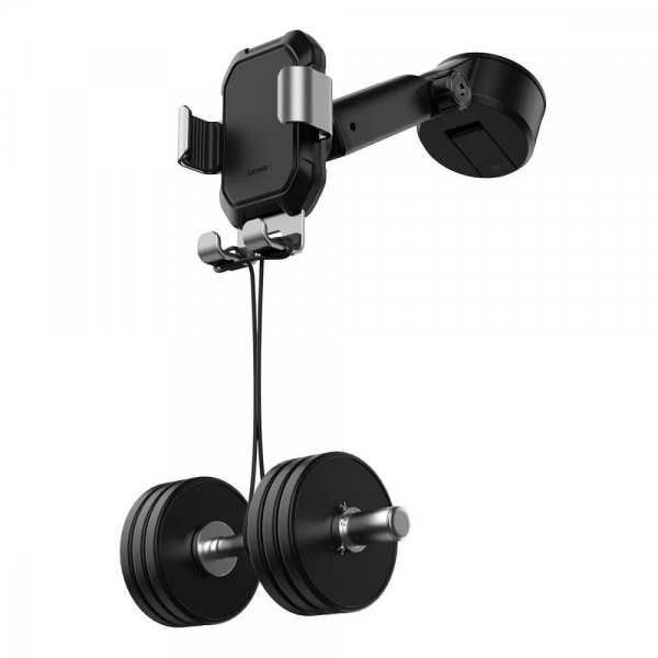 Автодержатель Baseus Tank Gravity Car Mount With Suction Base black