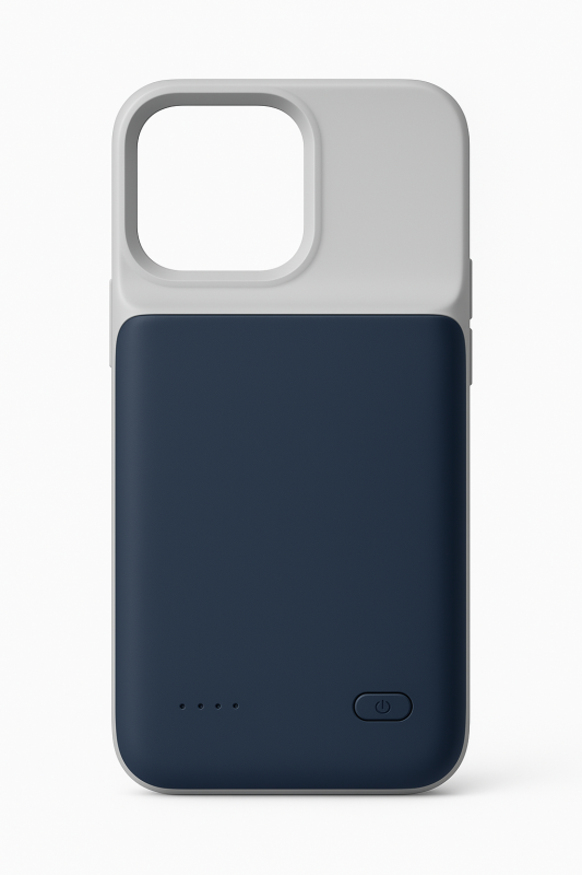 Чохол-акумулятор для iPhone 15 Pro 6800 mAh Blue