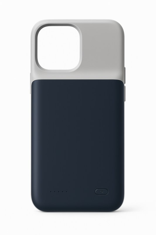Чохол-акумулятор для iPhone 16 Pro Max 6800 mAh Blue