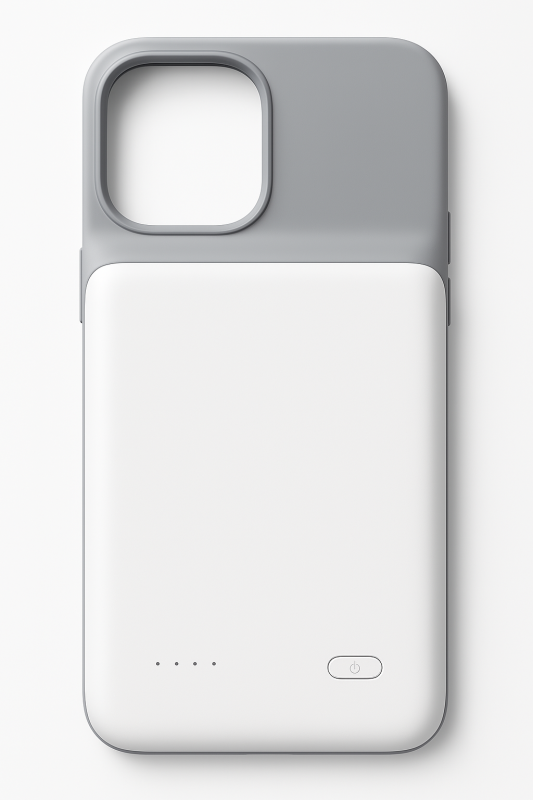 Чохол-акумулятор для iPhone 16 Pro Max 6800 mAh White