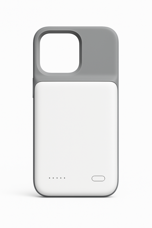 Чохол-акумулятор для iPhone 16 Pro 6800 mAh White