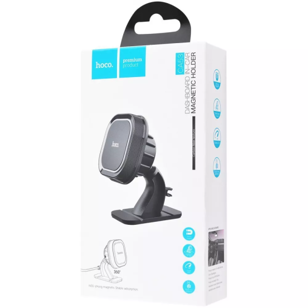 Автоутримувач Hoco CA53 Intelligent Dashboard black/gray
