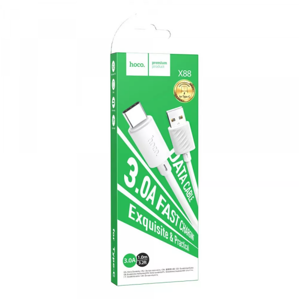 Кабель Hoco X88 Magic silicone Type-C (1m)