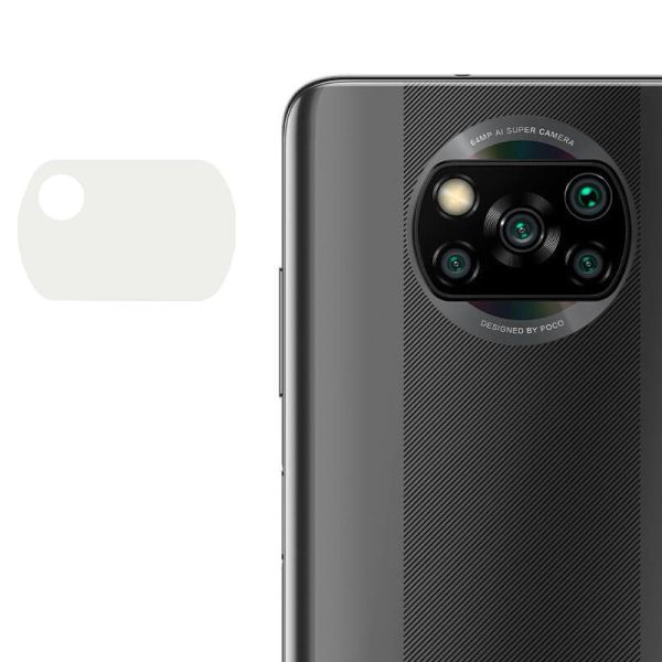Гнучке захисне скло 0.18mm на камеру (тех.пак) Xiaomi Poco X3 / Poco X3 NFC / Poco X3 Pro