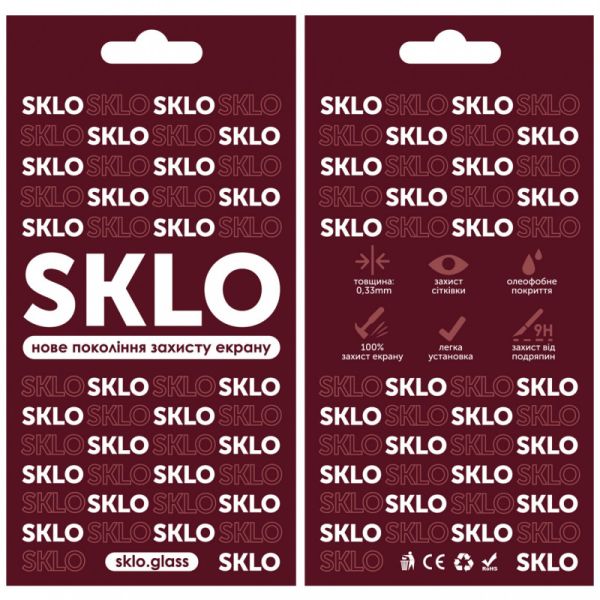 Захисне скло SKLO 3D (full glue) для Xiaomi Poco X4 GT