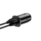 Автомобильное ЗУ Baseus Square Metal PD 3.0 QC 4.0+ 30W USB + Type-C black