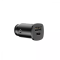 Автомобильное ЗУ Baseus Square Metal PD 3.0 QC 4.0+ 30W USB + Type-C black