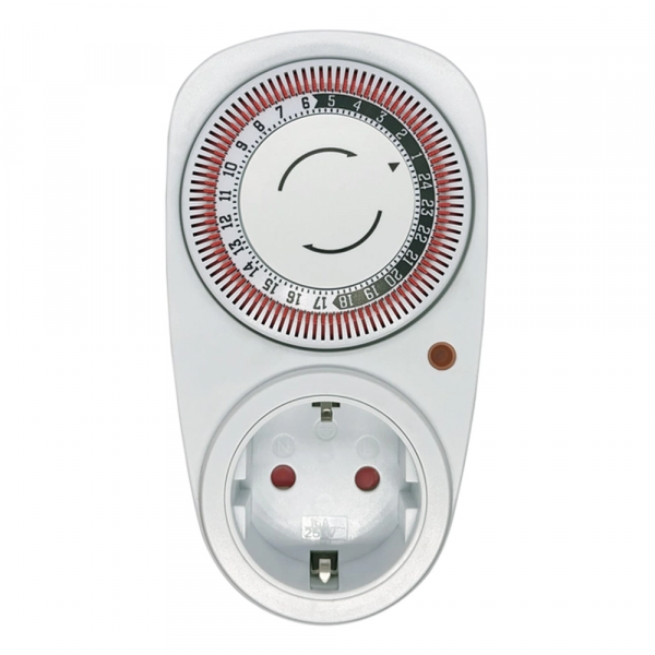 Розетка с таймером посуточная механическая Socket Timer