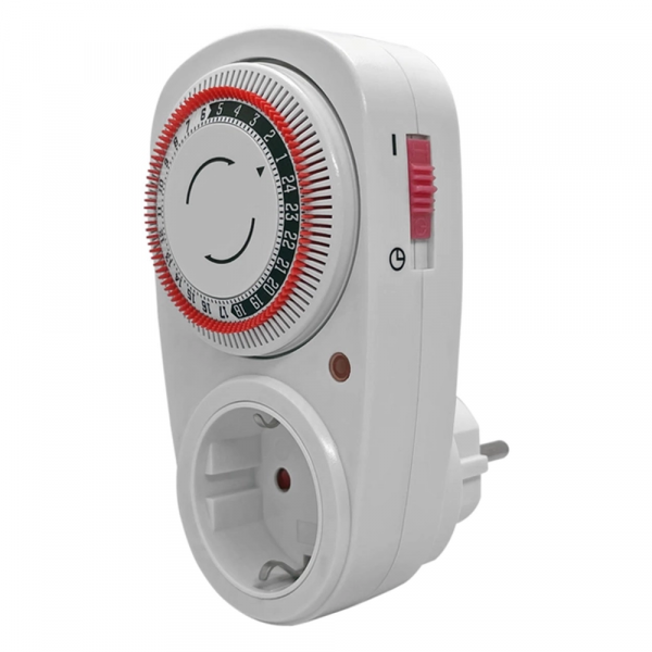 Розетка с таймером посуточная механическая Socket Timer