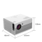 Проектор XON SmartView T10A (Full HD 1920х1080P, Wi-Fi, Android, 3600Lm) (XVAA1910AB 733)