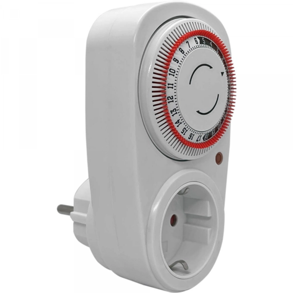 Розетка с таймером посуточная механическая Socket Timer