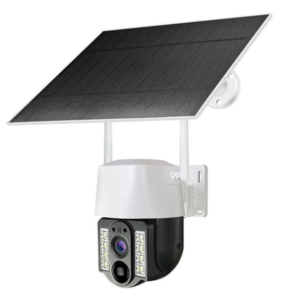 IP-камера вулична поворотна XON SmartCamera (MCBS24Y) Wi-Fi/4G Solar 7800mAh (1080P) White