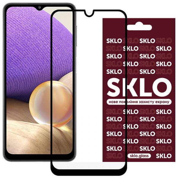 Захисне скло SKLO 3D (full glue) для Samsung Galaxy M23 5G/M33 5G/M13 4G