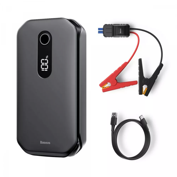 Пусковое Устройство Baseus Super Energy Pro Car Jump Starter 12000 mAh* black