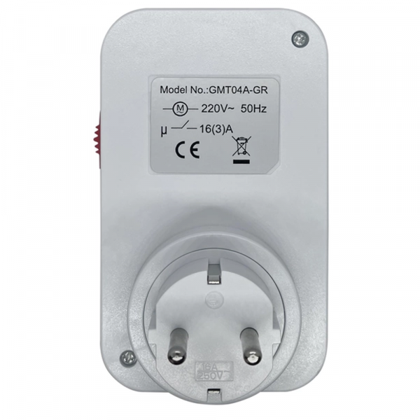 Розетка с таймером посуточная механическая XON E-Tech Socket Timer