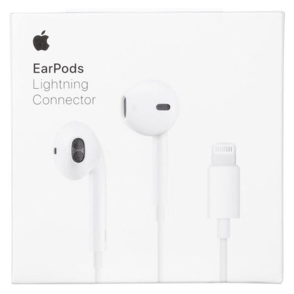 Навушники EarPods with Mic Lightning MMTN2ZM/A (AAA) (box)