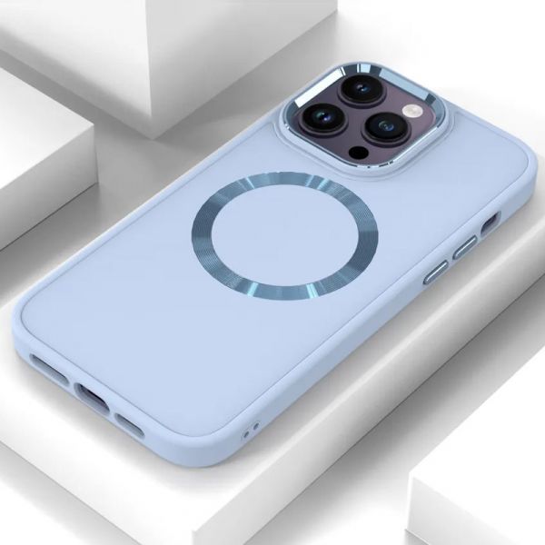 TPU чехол Bonbon Metal Style with MagSafe