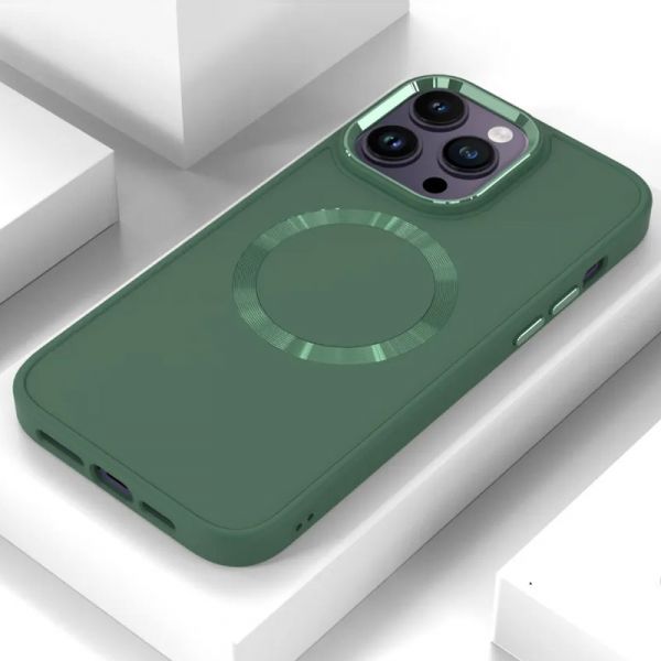 TPU чехол Bonbon Metal Style with MagSafe