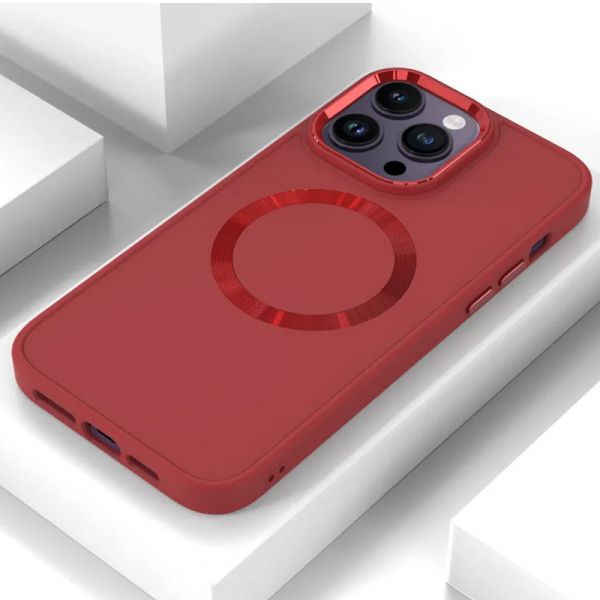 TPU чехол Bonbon Metal Style with MagSafe
