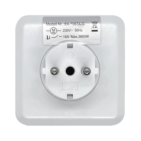Розетка с таймером посуточная механическая Socket Timer