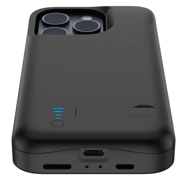 Чохол-зарядка для iPhone 15 Pro Max 6000 mAh black