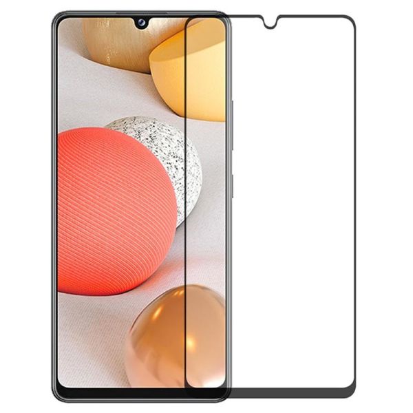 Захисне скло XD+ (full glue) (тех.пак) Samsung Galaxy A42 5G